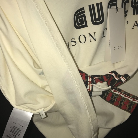 Gucci (Guccy) Oversize Snake Print T-Shirt - Picture 6 of 6